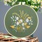 Full Series of Beginner Embroidery Kits Embroidery Cloth with 3 Stamp Patterns